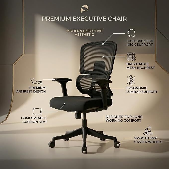 Fox Vento Mid-Back Ergonomic Office Chair