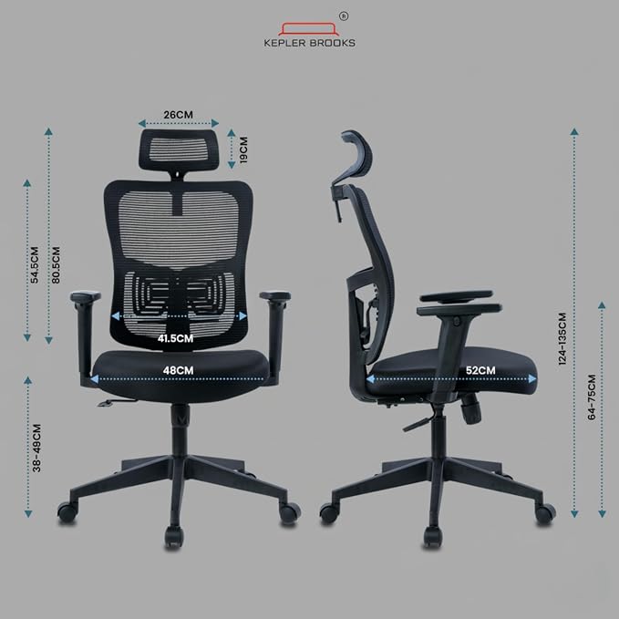 Fox Vento Mid-Back Ergonomic Office Chair