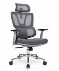 Bentley High-Back Ergonomic Mesh Chair - Grey Edition